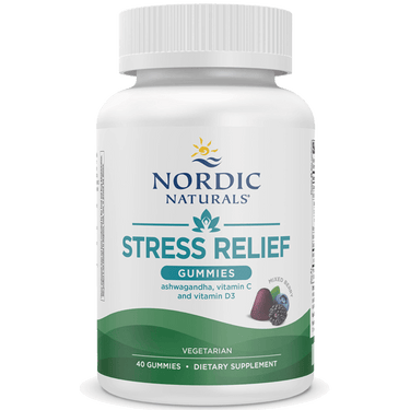 Stress Relief Gummies 40 Gummies Nordic Naturals Supplement - Conners Clinic